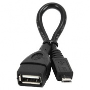 Кабель OTG, USB-micro USB, 15см Cablexpert A-OTG-AFBM-001 * Кабель